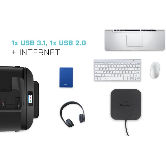 Dockstation i-Tec TB3TRAVELDOCKPD-2 Negro 60 W 2
