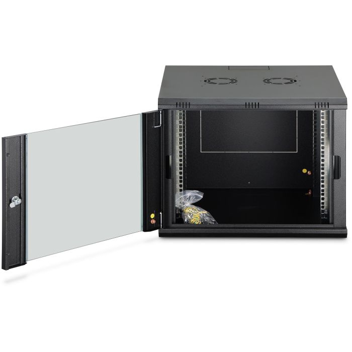 Digitus Caja Mural Serie Dynamic Basic 9U 600x600mm Negro 4 Digitus Caja Mural Serie Dynamic Basic 9U 600x600mm Negro 4