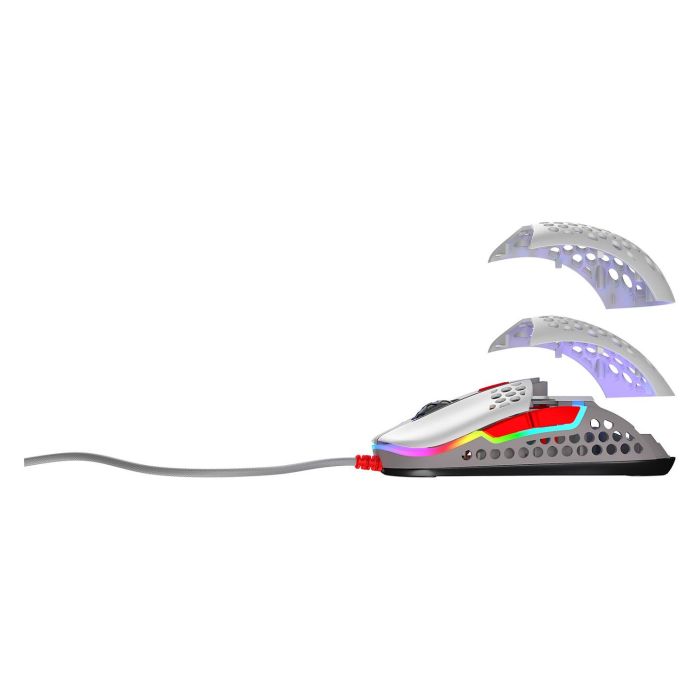 Cherry XTRFY MSM M42 Ratón Óptico USB Tipo A 16000 DPI Multicolor con Iluminación RGB Cableado para Gaming 13