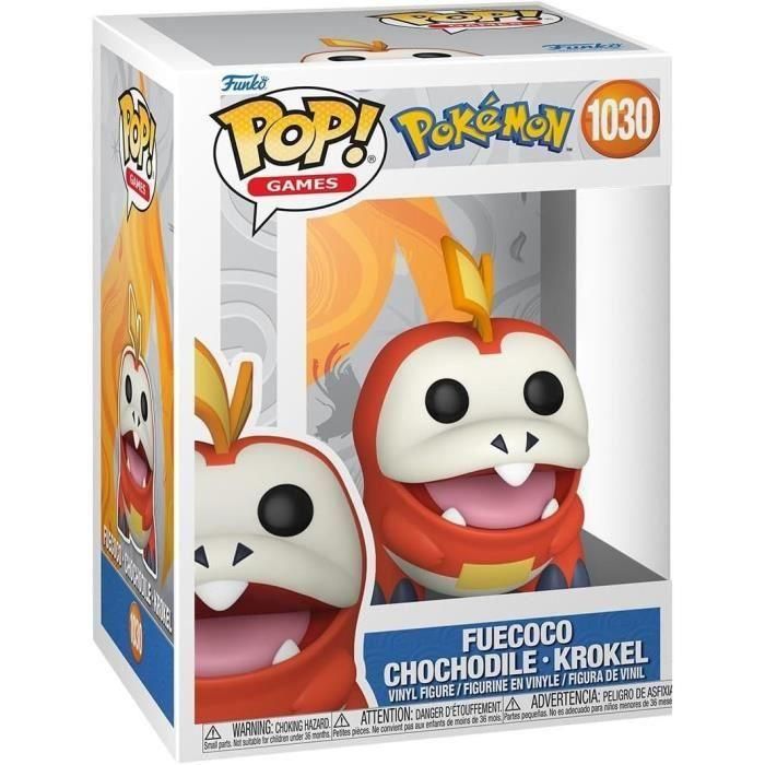 Funko 80310 Pop! Fuecoco Pokémon Tipo Fuego - Figura de Vinilo Coleccionable de la Nueva Generación, 9.5 cm 0 Funko 80310 Pop! Fuecoco Pokémon Tipo Fuego - Figura de Vinilo Coleccionable de la Nueva Generación, 9.5 cm 0