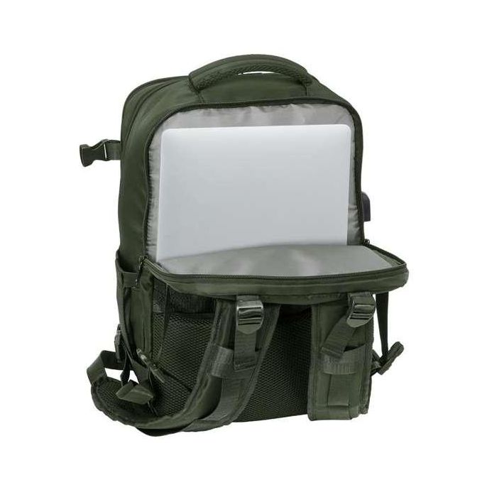 Mochila Escolar Safta Verde Verde militar 6