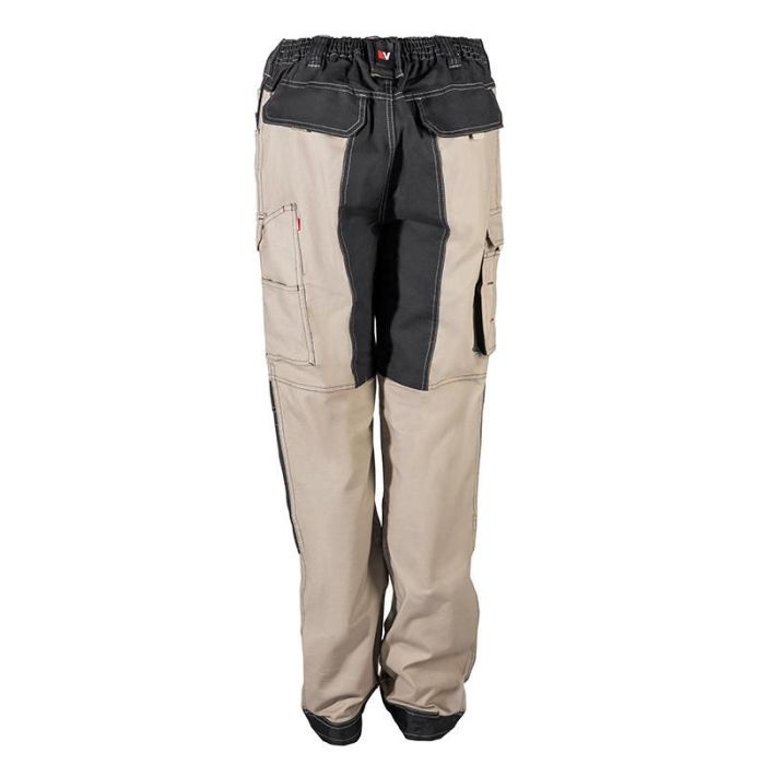VELILLA Pantalón Bicolor Canvas Stretch con Bolsillos Flotantes Gris Negro Talla XXL 1 VELILLA Pantalón Bicolor Canvas Stretch con Bolsillos Flotantes Gris Negro Talla XXL 1