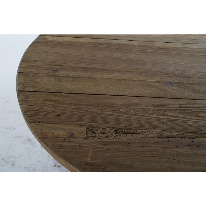 Mesa de Comedor DKD Home Decor Natural Pino 120 x 120 x 76 cm 1