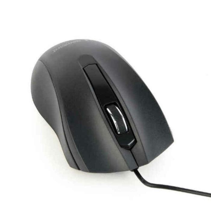 Gembird MUS-3B-01 Ratón de Oficina Óptico Ambidextro USB con Cable Negro 1000 DPI, 3 Botones y Rueda. 0 Gembird MUS-3B-01 Ratón de Oficina Óptico Ambidextro USB con Cable Negro 1000 DPI, 3 Botones y Rueda. 0