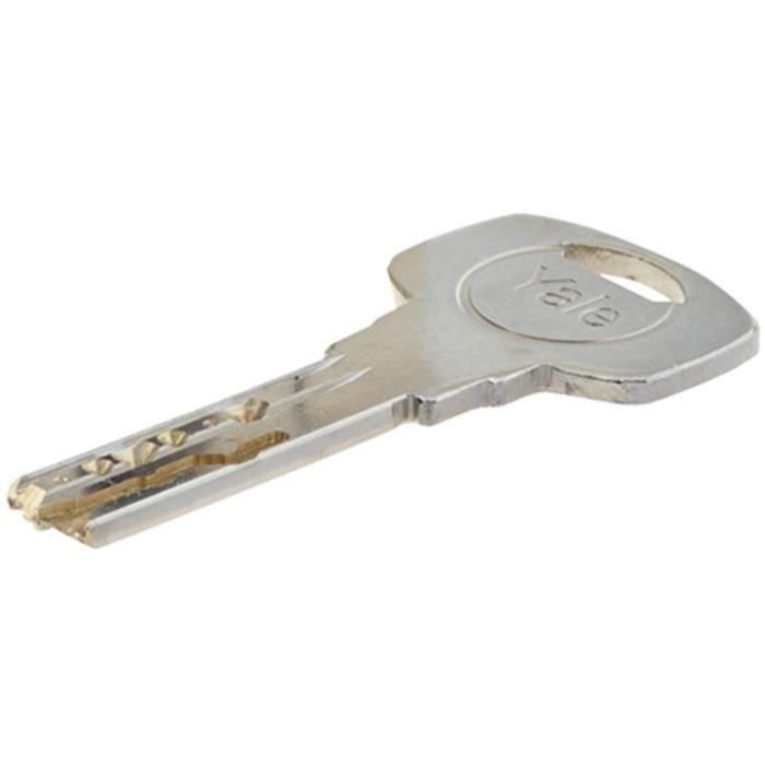 Cilindro de cierre desmontable YALE - Para puerta de entrada / exterior - 10 pines - 5 llaves - 30 x 40 mm 2 Cilindro de cierre desmontable YALE - Para puerta de entrada / exterior - 10 pines - 5 llaves - 30 x 40 mm 2
