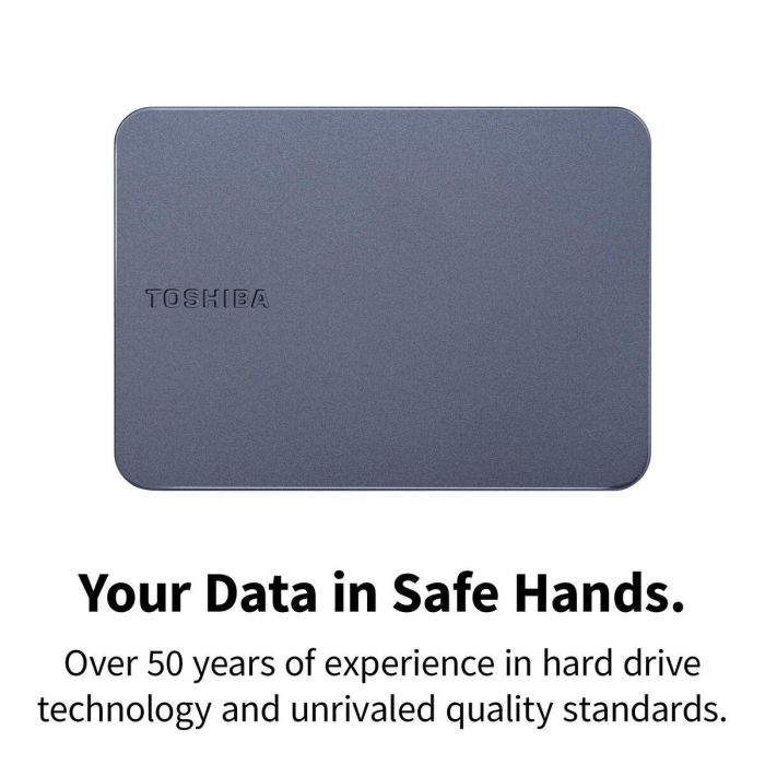 Disco Duro Externo Toshiba HDTX240EK3CA Negro Concha Magnética 4 TB HDD 3 Disco Duro Externo Toshiba HDTX240EK3CA Negro Concha Magnética 4 TB HDD 3