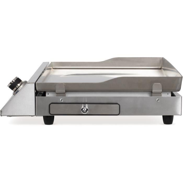 Livoo DOC292 Plancha de Gas 1 Quemador Acero Inoxidable 1 Livoo DOC292 Plancha de Gas 1 Quemador Acero Inoxidable 1
