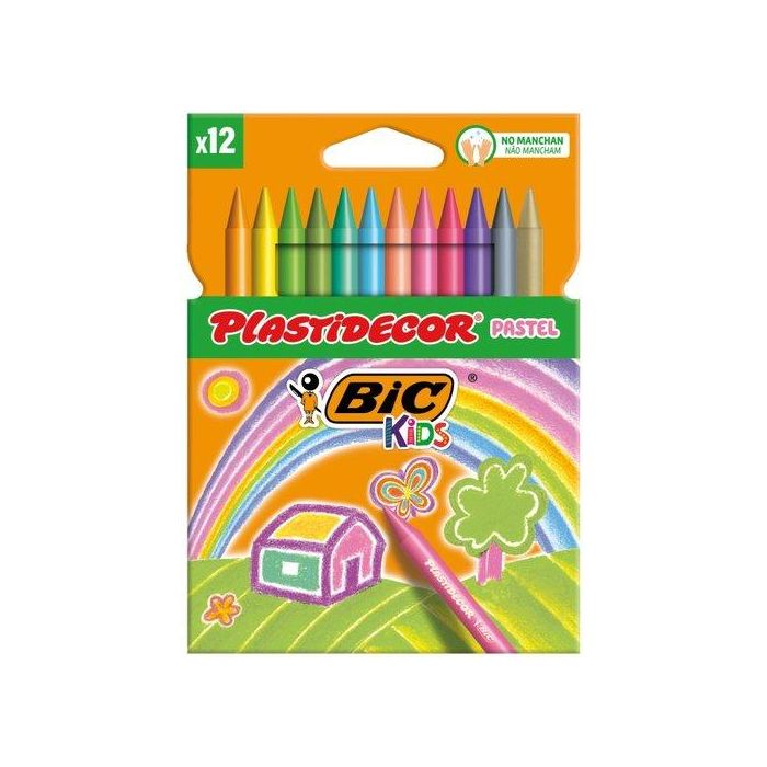 Plastidecor Ceras Exotic Colores Surtidos Estuche 12 Ud