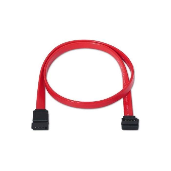 Aisens Cable SATA III Datos Acodado Rojo 0.5M para Disco Duro 1 Aisens Cable SATA III Datos Acodado Rojo 0.5M para Disco Duro 1