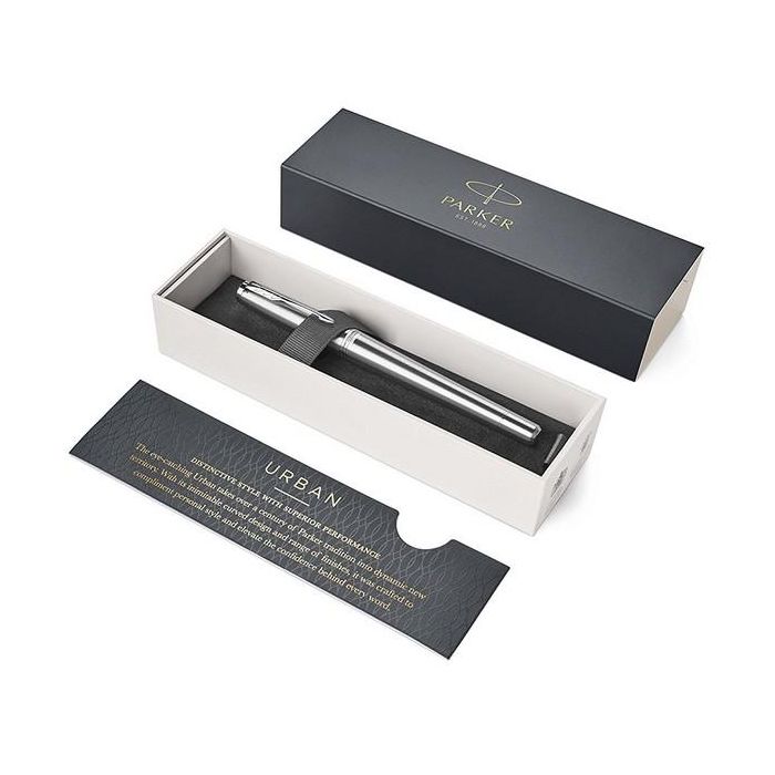 PARKER Füller URBAN Metro Metallic Fountain Pen M Blau Geschenkbox 2 PARKER Füller URBAN Metro Metallic Fountain Pen M Blau Geschenkbox 2