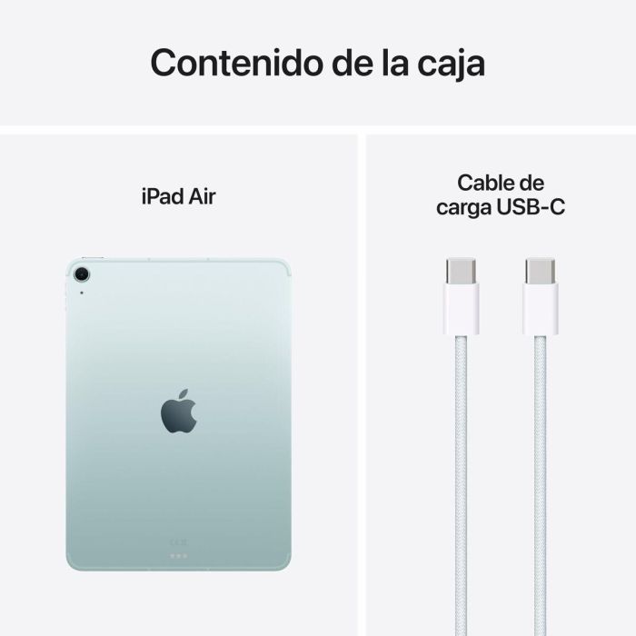 Apple MCG54TYA iPad Air M3 (2025) 11 Wi-Fi + Cellular 512 GB Azul 5 Apple MCG54TYA iPad Air M3 (2025) 11 Wi-Fi + Cellular 512 GB Azul 5