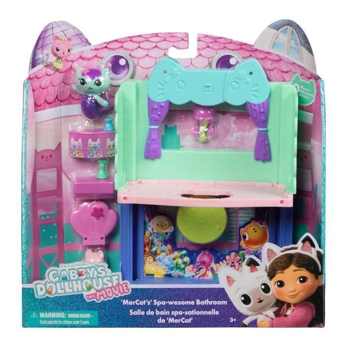 Spinmaster SPI6074306 - Juego de Baño de Lujo Gabby y la Casa Mágica - Juguete Infantil para Niños a partir de 3 años 1