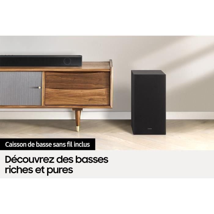 SAMSUNG - HW-B530 2.1ch 380W Barra de sonido + Subwoofer inalámbrico de 6.5'' + Adaptive Sound Lite + Modo de juego + Bass Boost + HDMI ARC 4