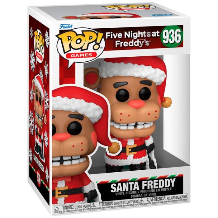 Figura POP Five Nights at Freddys Holiday Santa Freddy 1 Figura POP Five Nights at Freddys Holiday Santa Freddy 1