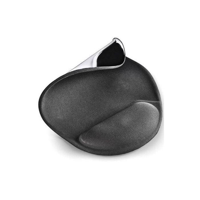 NGS Kilim Gel Alfombrilla Ergonómica Ratón Reposamuñecas Gel 215x250mm Tela Antideslizante