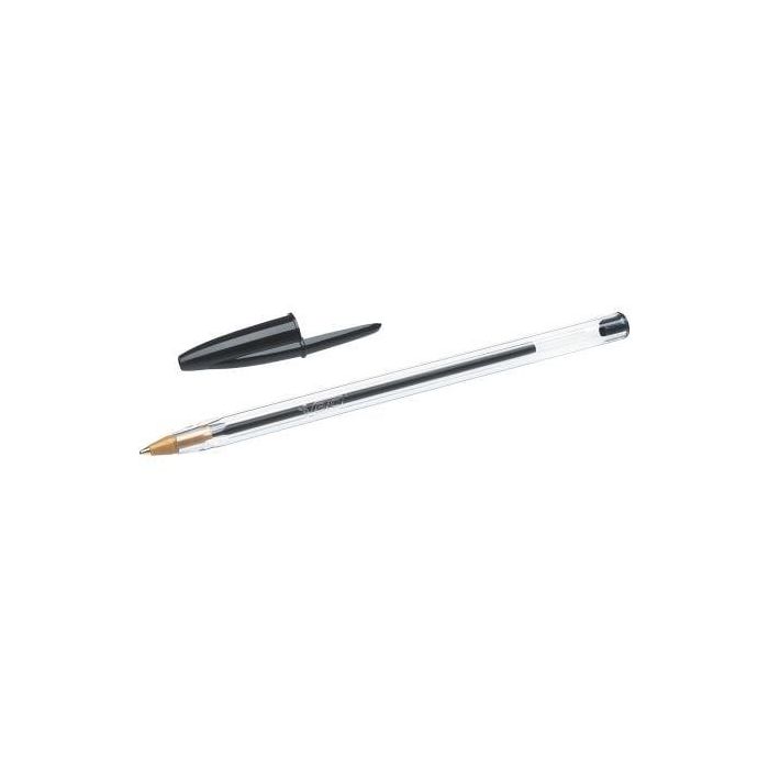 Boligrafo Bic Cristal Original Tinta Negra Unidad 1 Boligrafo Bic Cristal Original Tinta Negra Unidad 1