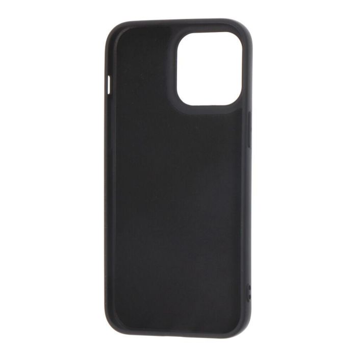 Carcasa negra de plástico soft touch para iphone 14 pro max 1