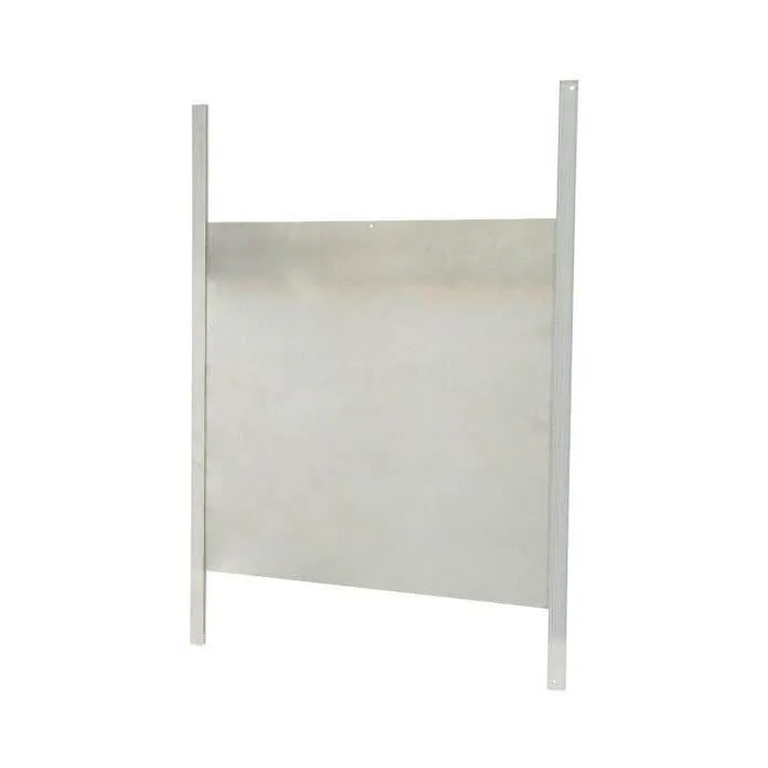 Kerbl Puerta corredera 4018653196762 para gallinero Alu 43 x 40 cm Talla L 1