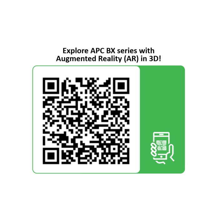 APC BX1600MI-GR UPS Línea interactiva 1,6 kVA 900 W 4 Salidas AC Compacto Negro 5