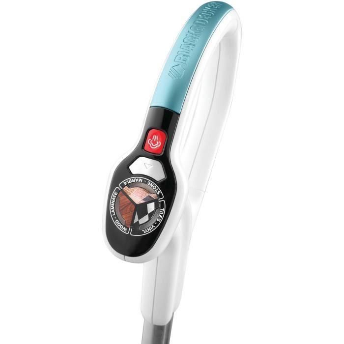 BLACK + DECKER FSM1630-QS Limpiador a vapor de escoba Deluxe - 1600W - 460 ml - Blanco 2 BLACK + DECKER FSM1630-QS Limpiador a vapor de escoba Deluxe - 1600W - 460 ml - Blanco 2