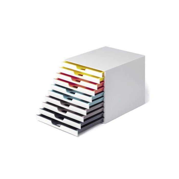 Modulo Durable 10 Cajones Varicolor Mix
