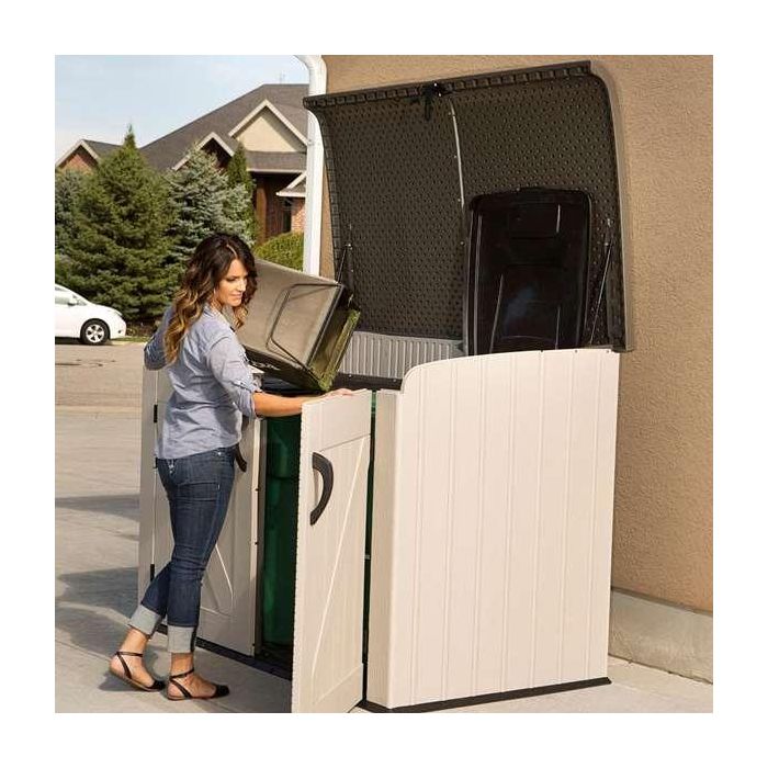 Armario Lifetime 60170 Horizontal Exterior 190 x 131 x 106 cm Acero Plástico 4