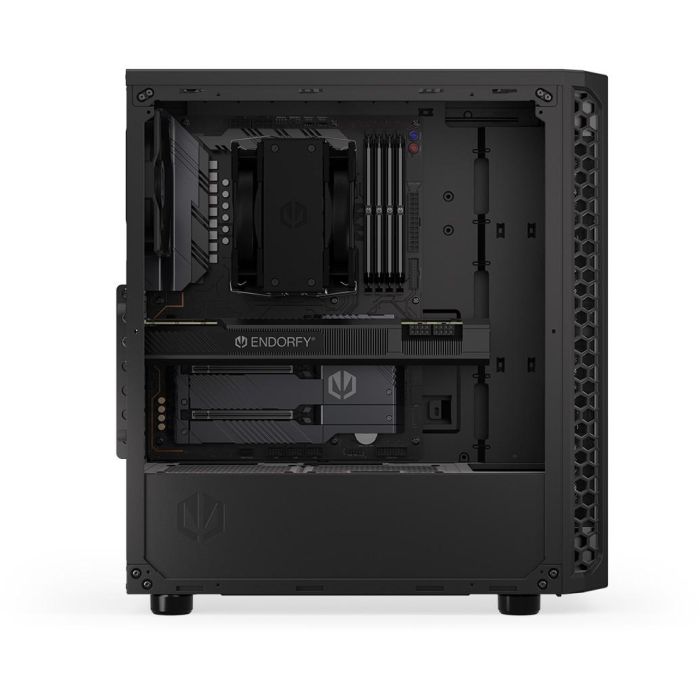 ENDORFY Signum 300 Solid Black Torre PC – Caja ATX, micro ATX, Mini-ITX, Color Negro, Filtro Anti-Polvo, USB 2.0 23