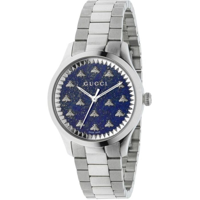 Reloj Mujer Gucci G-TIMELESS MULTIBEE Plateado Reloj Mujer Gucci G-TIMELESS MULTIBEE Plateado