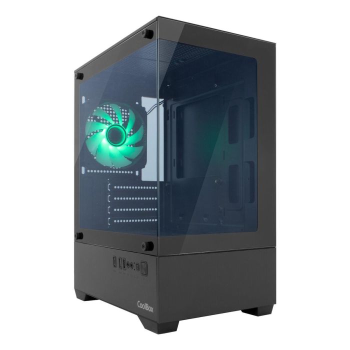 Coolbox GM200 Vision Lite Caja PC Gaming Compacta de Cristal Templado y Acero para Placas M-ATX/ITX 1 Coolbox GM200 Vision Lite Caja PC Gaming Compacta de Cristal Templado y Acero para Placas M-ATX/ITX 1