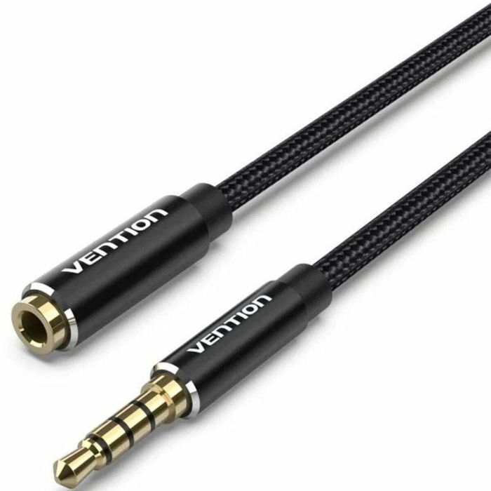 Cable Estéreo Vention BHCBL/ Jack 3.5 Macho - Jack 3.5 Hembra/ 10m/ Negro Cable Estéreo Vention BHCBL/ Jack 3.5 Macho - Jack 3.5 Hembra/ 10m/ Negro