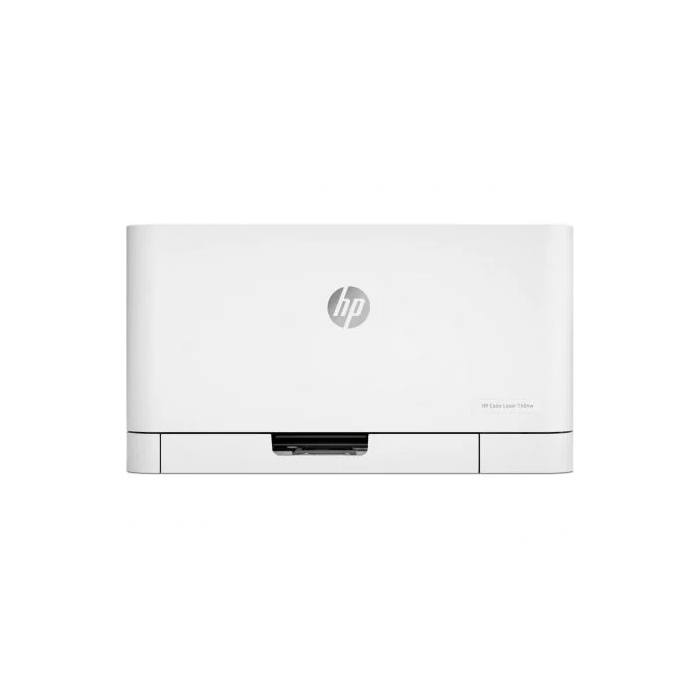 HP Color Laser 150NW - Impresora láser color compacta con Wi-Fi, LAN, funciones 4 en 1 (Imprimir, Copiar, Escanear, Fax) y pantalla LED