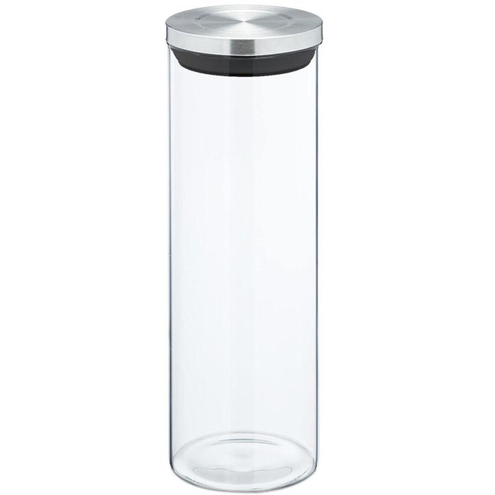 Bote Alexandra House Living 82481 Transparente Acero Inoxidable Cristal 1,65 L