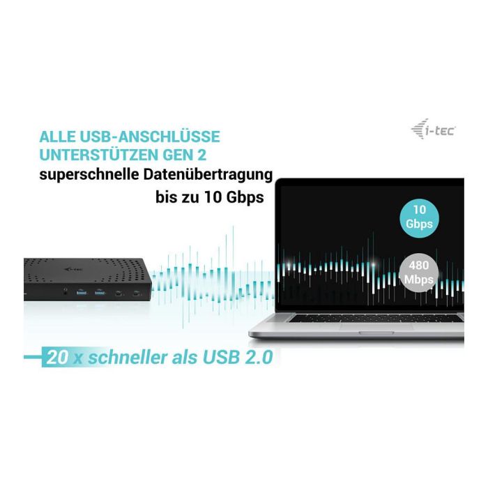 Hub USB i-Tec CATRIPLE4KDOCKPD2 13