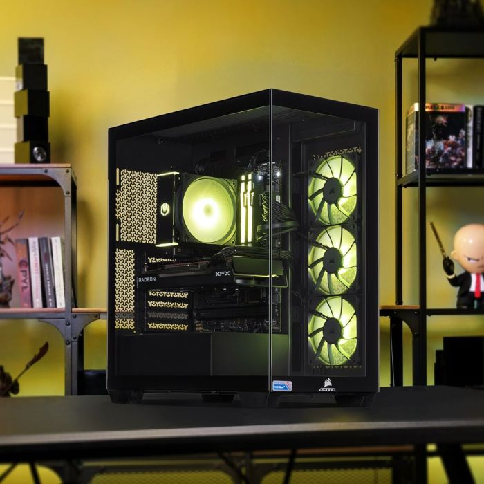 PC de Sobremesa Actina KOMACNGIP0212 AMD RYZEN™ 5 7500F 32 GB RAM 1 TB SSD AMD Radeon RX 7700 xt 4 PC de Sobremesa Actina KOMACNGIP0212 AMD RYZEN™ 5 7500F 32 GB RAM 1 TB SSD AMD Radeon RX 7700 xt 4
