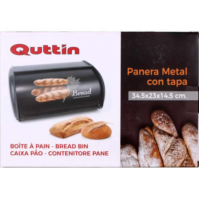Quttin Panera de Metal 34.5 x 23 x 14.5 cm (6 Unidades) 1