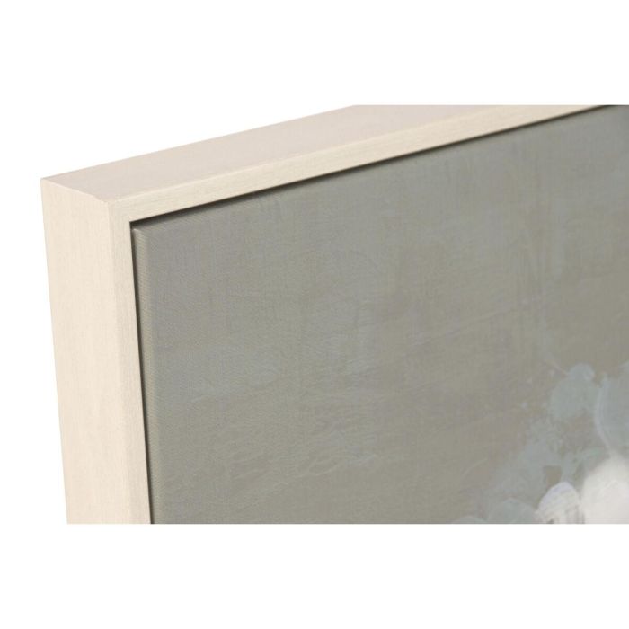 DKD Home Decor Cuadro Shabby Lienzo Verde Menta Gris 82x82 cm Florero Hortensia (2 Unidades) 4 DKD Home Decor Cuadro Shabby Lienzo Verde Menta Gris 82x82 cm Florero Hortensia (2 Unidades) 4