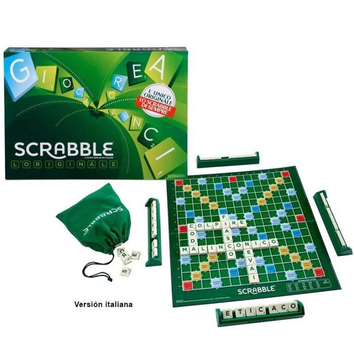 Juego Scrabble Original Y95946Ita Mattel Games