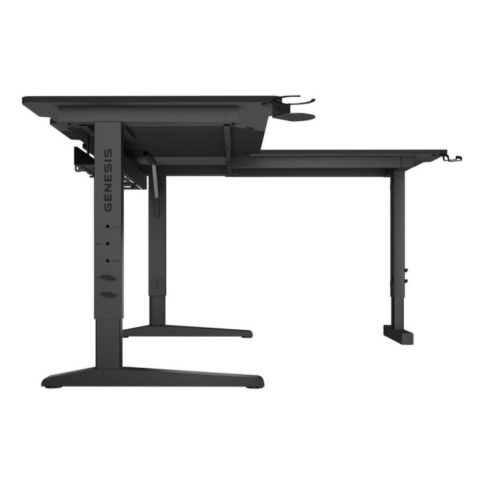 GENESIS NDS-2295 Escritorio Gaming Holm Modular Corner Negro, Ajustable en Altura 70-90cm, Iluminación LED RGB, Ergonómico 19 GENESIS NDS-2295 Escritorio Gaming Holm Modular Corner Negro, Ajustable en Altura 70-90cm, Iluminación LED RGB, Ergonómico 19