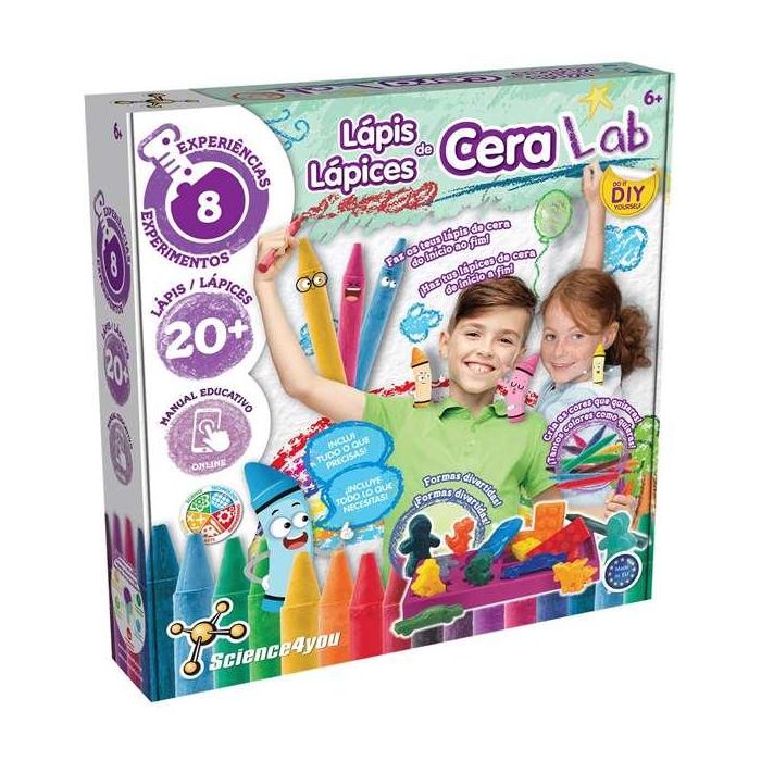 Juego fabrica de ceras con 8 experimentos ¡tu eliges la forma y color! 38x30x6 cm Juego fabrica de ceras con 8 experimentos ¡tu eliges la forma y color! 38x30x6 cm