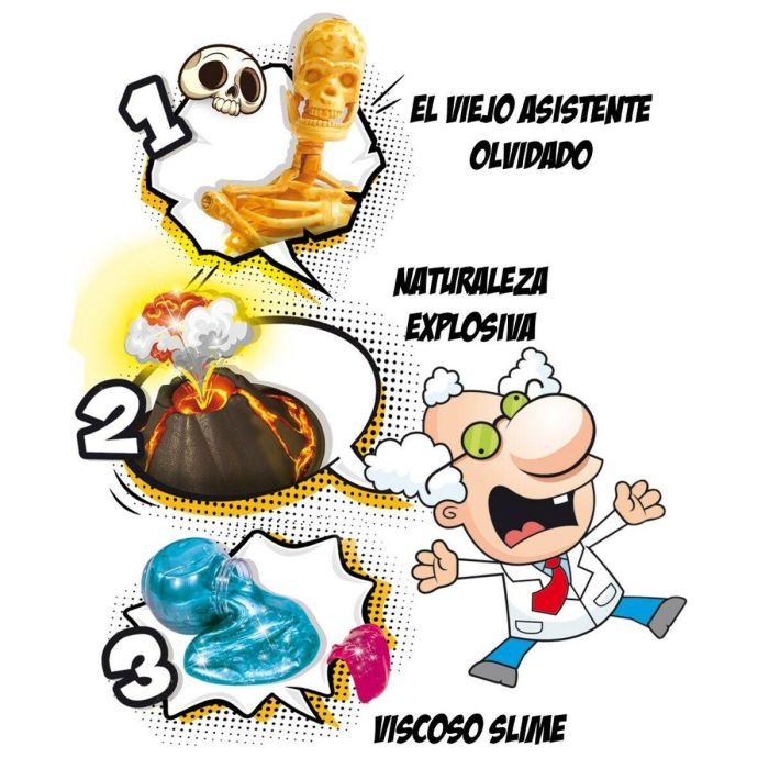 Juego de Ciencia Lisciani Giochi El gran laboratorio del científico loco ES (4 Unidades) 4 Juego de Ciencia Lisciani Giochi El gran laboratorio del científico loco ES (4 Unidades) 4