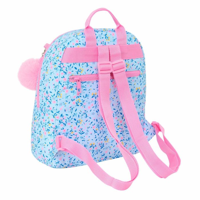 Mochila Casual Vicky Martín Berrocal Paraíso Rosa Azul claro 25 x 30 x 13 cm 1