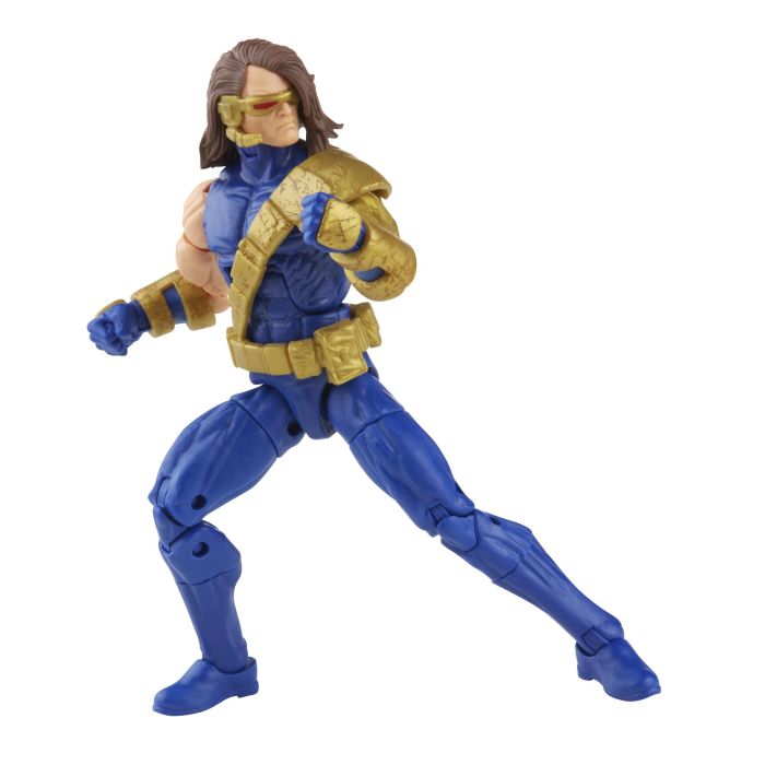 Hasbro Marvel Legends X-Men Figura de Cyclops de 15 cm Edición Era de Apocalipsis, PVC Articulada, Incluye Piezas de Colossus 5