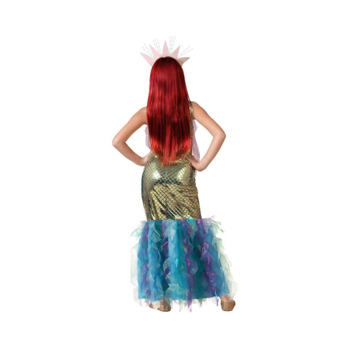 Disfraz Sirena Multicolor Vestido Niña 3-4 Años 2 Disfraz Sirena Multicolor Vestido Niña 3-4 Años 2