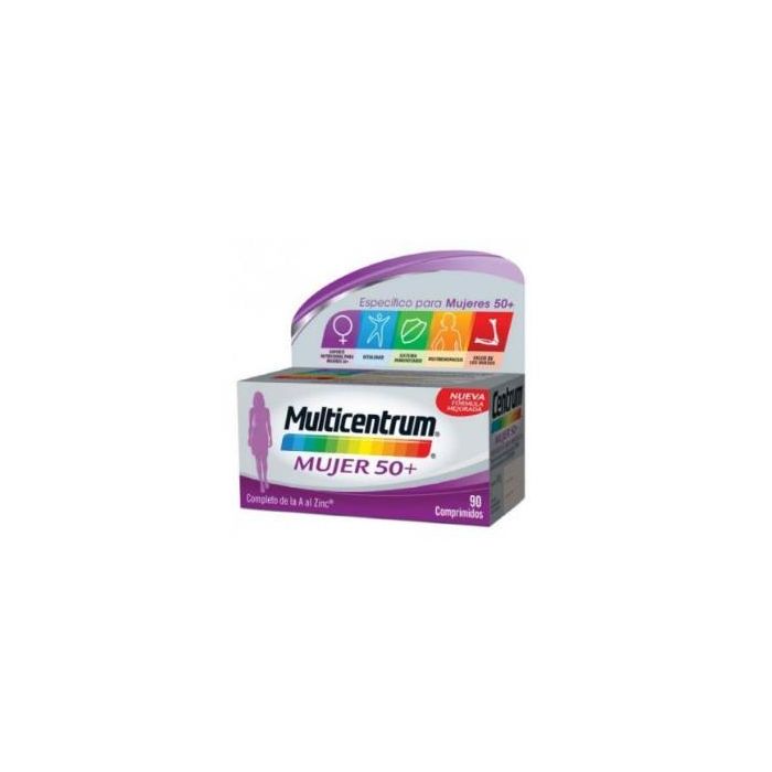 Multicentrum Mujer Select 50+ 90Comp.