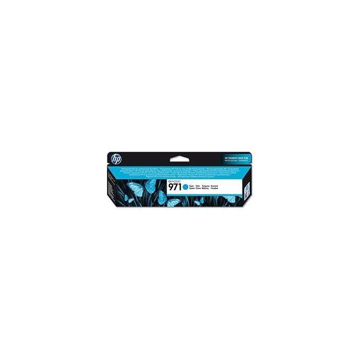 Hp Offijet Pro X451-476-551 Cartucho Cian Nº971 Hp Offijet Pro X451-476-551 Cartucho Cian Nº971