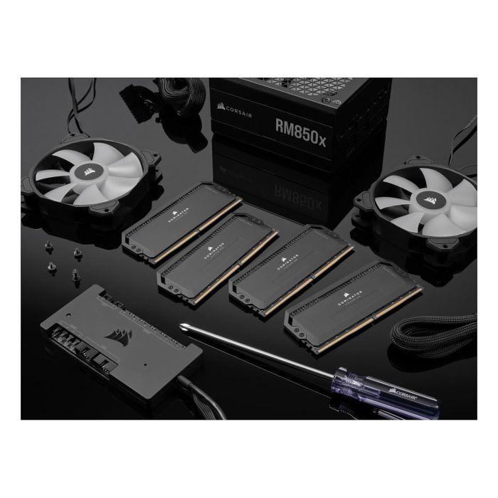 Corsair Dominator Platinum RGB DDR5 64GB (4x16GB) 6200MHz C32 Kit de Memoria RAM para Intel XMP, CMT64GX5M4B6200C32