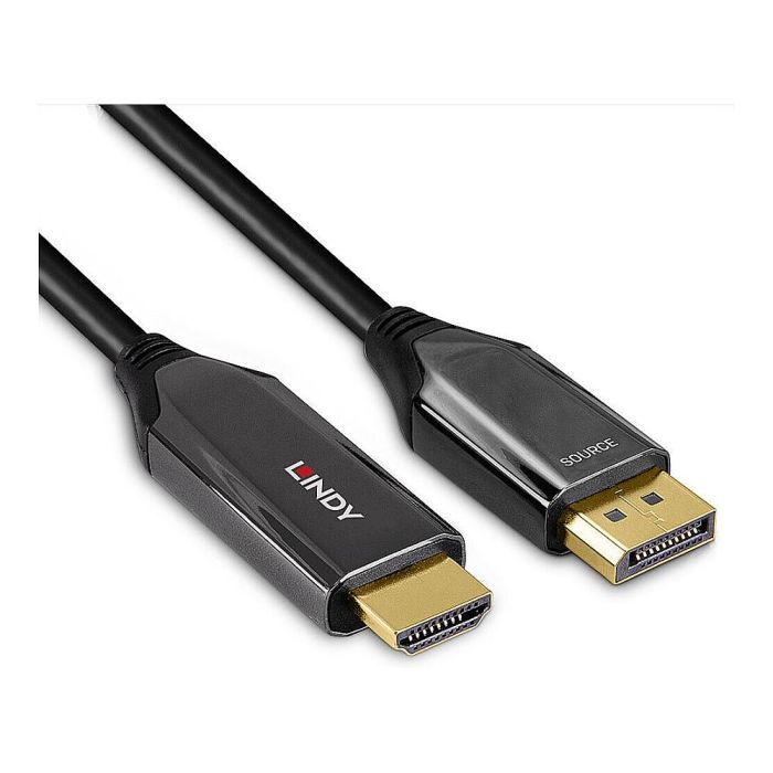 LINDY Adaptador DisplayPort a HDMI 8K60Hz Activo 1m Cable 40930 2