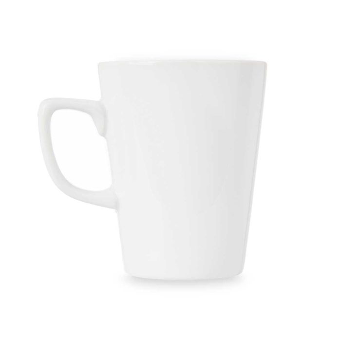 Taza de desayuno Vessia porcelana blanca 350 ml, 11.5x10.5x8.5 cm, apta lavavajillas y microondas (24 Unidades) 2 Taza de desayuno Vessia porcelana blanca 350 ml, 11.5x10.5x8.5 cm, apta lavavajillas y microondas (24 Unidades) 2