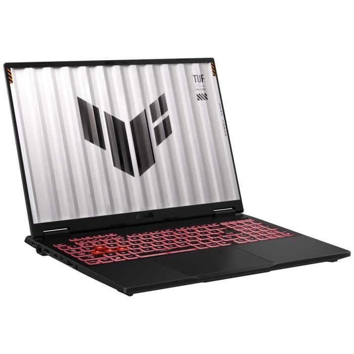 Portátil para juegos ASUS TUF Gaming F16 | Sin Windows - 16" WUXGA 165 Hz - RTX 5050 de 8 GB - Intel Core i5-14450HX - 32 GB de RAM - SSD de 512 GB 1