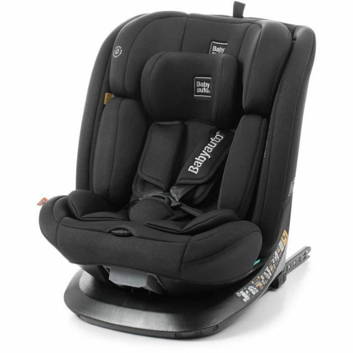 BABYAUTO BAB8435593704172 Silla de coche Across I-Size Isofix Giratoria Reclinable Grupo 0/1/2/3 (40-150 cm) con Reductor Negro 0 BABYAUTO BAB8435593704172 Silla de coche Across I-Size Isofix Giratoria Reclinable Grupo 0/1/2/3 (40-150 cm) con Reductor Negro 0